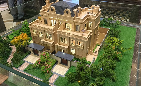 威海别墅模型设计